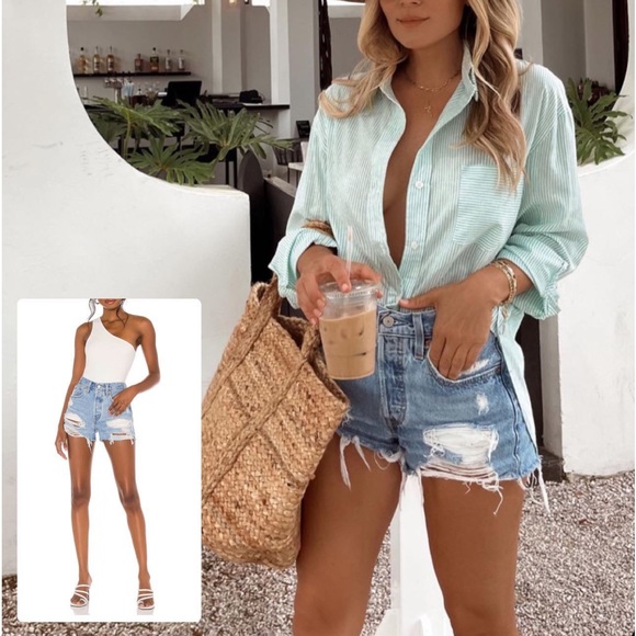 Levi's 501 high rise premium shorts - Picture 13 of 14